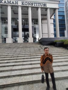 Ketua Bawaslu Kota Menado Briliant J.Maengko Hadir Dalam Sidang Perselisihan Pilkada MK