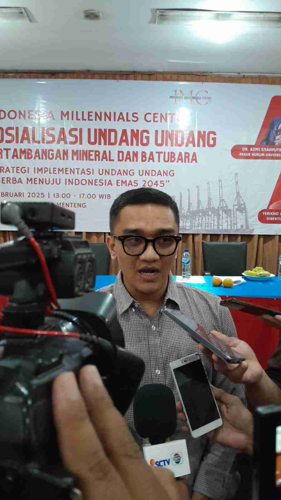 Indonesia Millennials Center (IMC) Gelar Sosialisasi Undang-Undang Minerba: Strategi Implementasi Menuju Indonesia Emas 2045 Indonesia Millennials Center (IMC) Gelar Sosialisasi Undang-Undang Minerba: Strategi Implementasi Menuju Indonesia Emas 2045