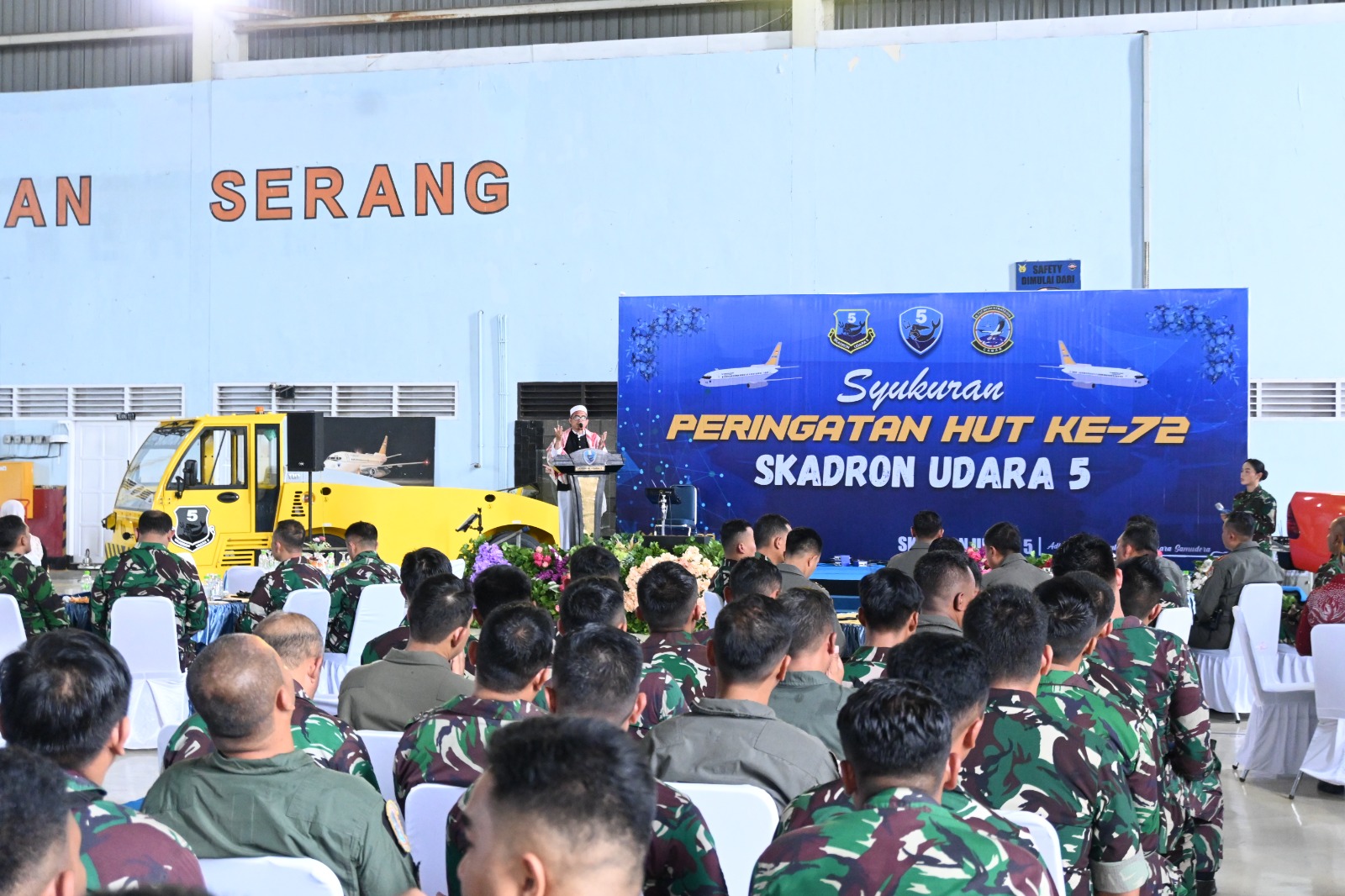 Danlanud Sultan Hasanuddin: Jadikan Momen HUT Skadron Udara 5 Sebagai Pelecut Semangat Mengukir Prestasi Baru