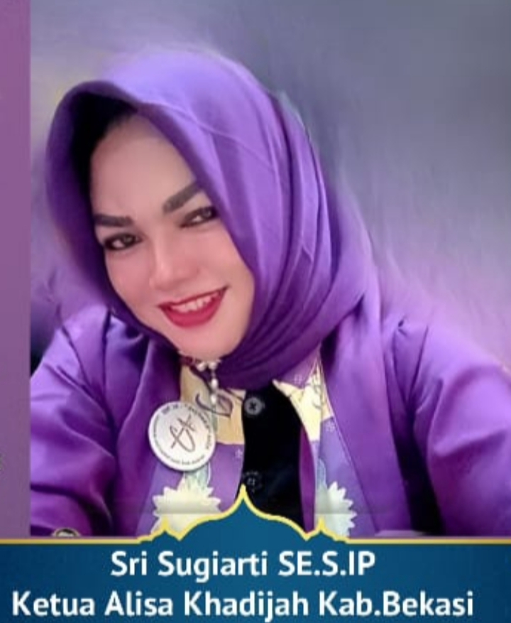 Sosok yang Menginspirasi Banjir Apresiasi : Sri Sugiarti Dinilai Berdedikasi Memimpin Alisa Khadijah ICMI Bekasi