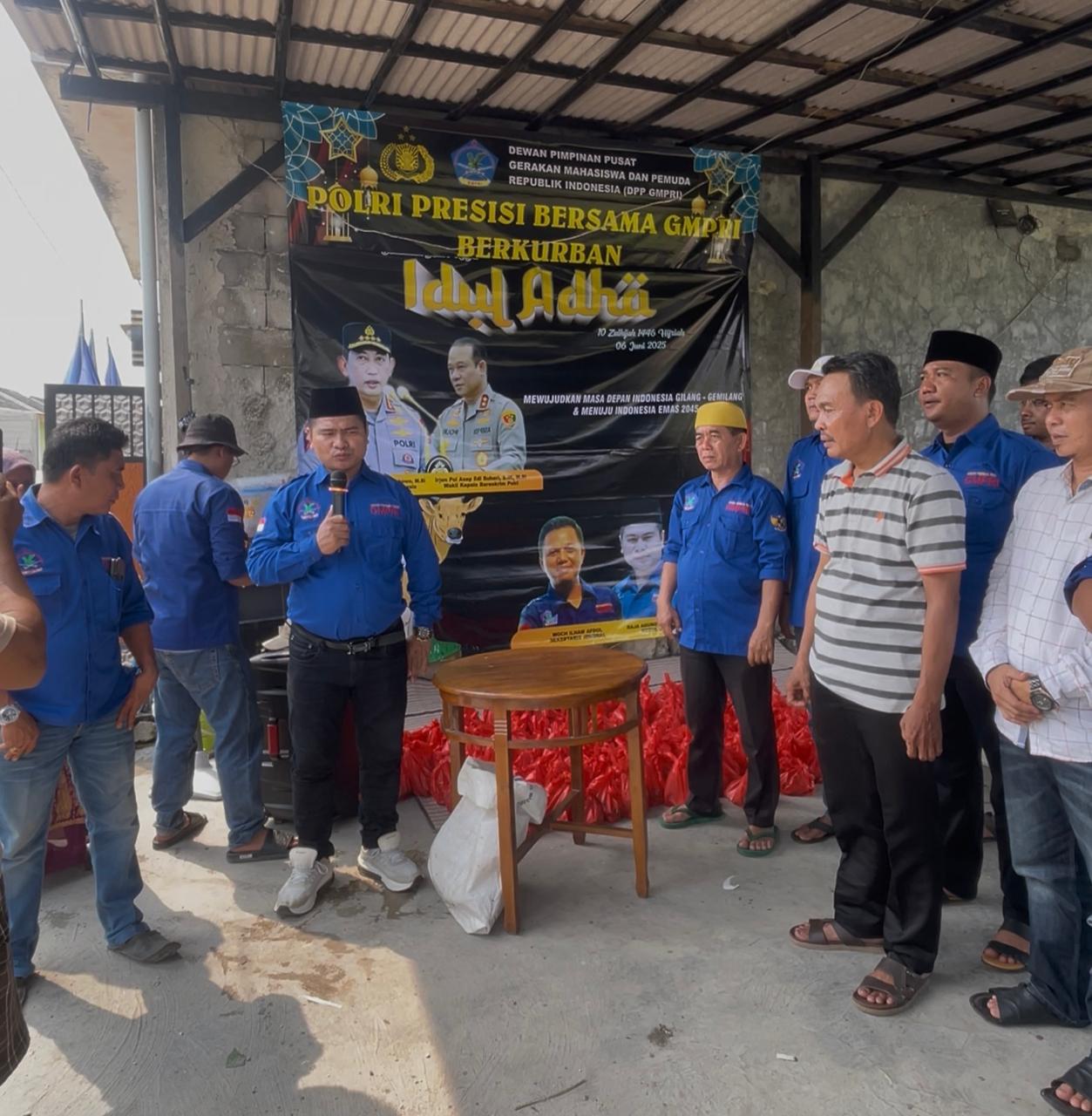 GMPRI Bersyukur dan Berterimakasih atas Dukungan Polri Presisi: Kurban Jadi Simbol Kepedulian Bersama