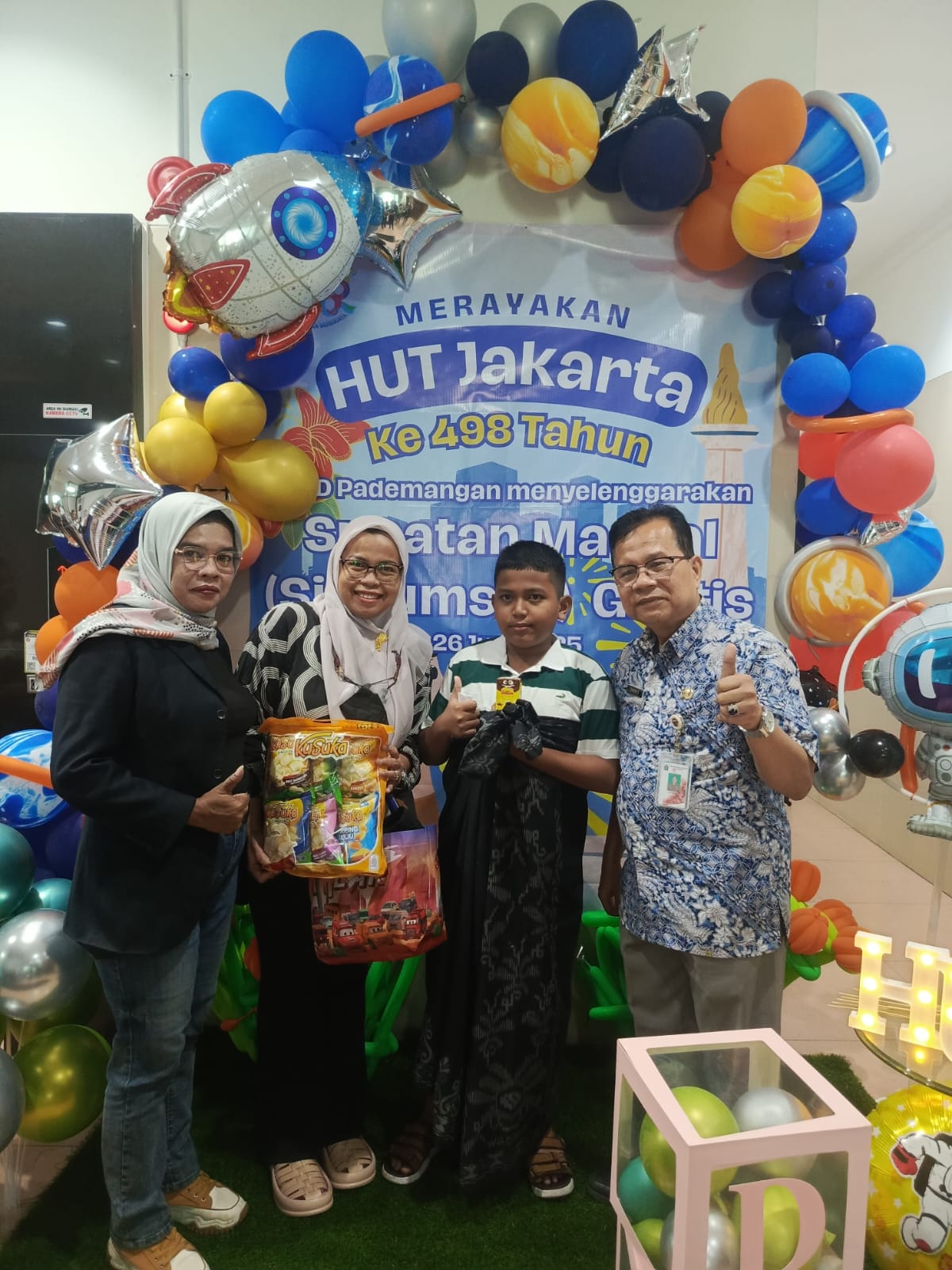 Jakarta untuk Semua: Sunatan Massal Gratis dalam Perayaan HUT Jakarta ke-498