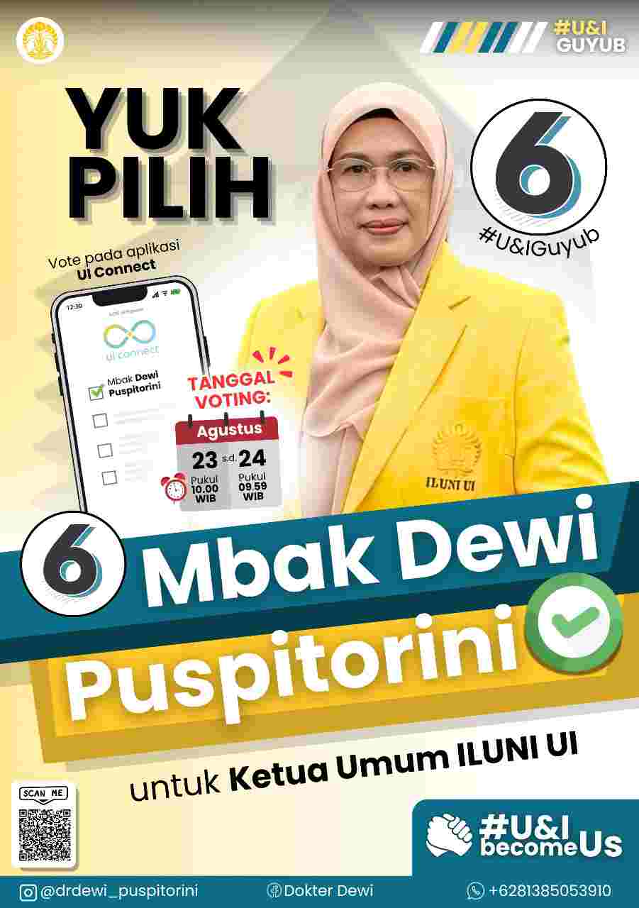 Kepemimpinan Visioner Dr. Dewi Puspitorini untuk Masa Depan ILUNI UI