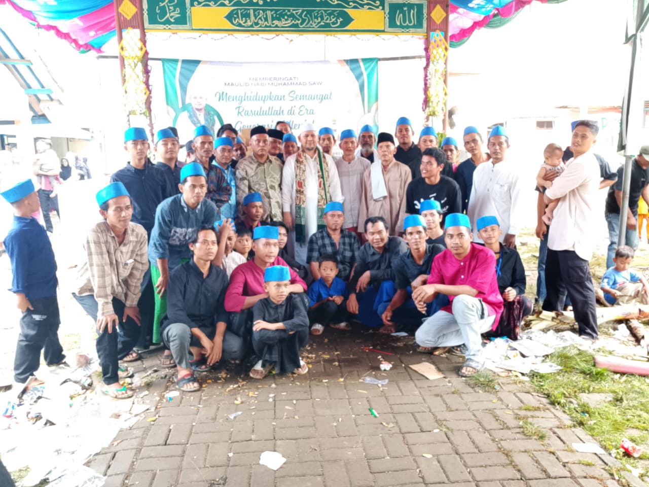Peringatan Maulid Nabi Muhammad SAW di Desa Padasuka, Tunjung Petir Serang Banten Berlangsung Khidmat