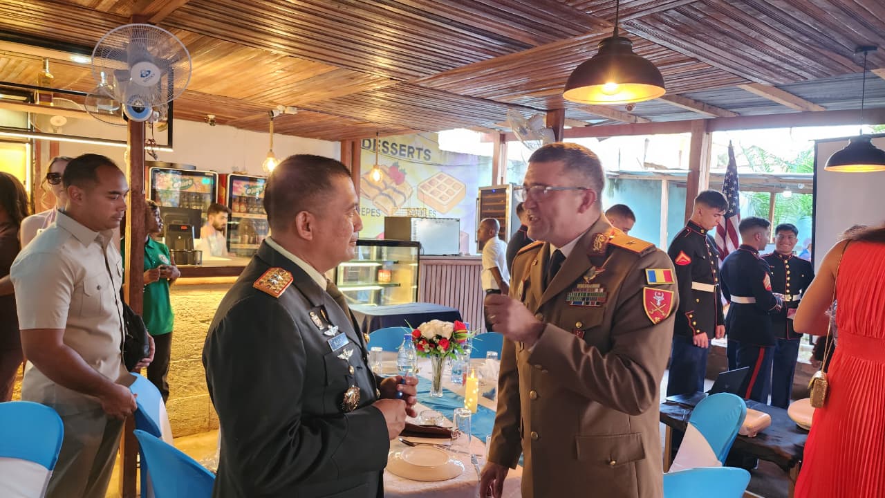 Tamu Kehormatan, DFC MINUSCA Hadiri 250th Marine Birthday Ball Tamu Kehormatan, DFC MINUSCA Hadiri 250th Marine Birthday Ball