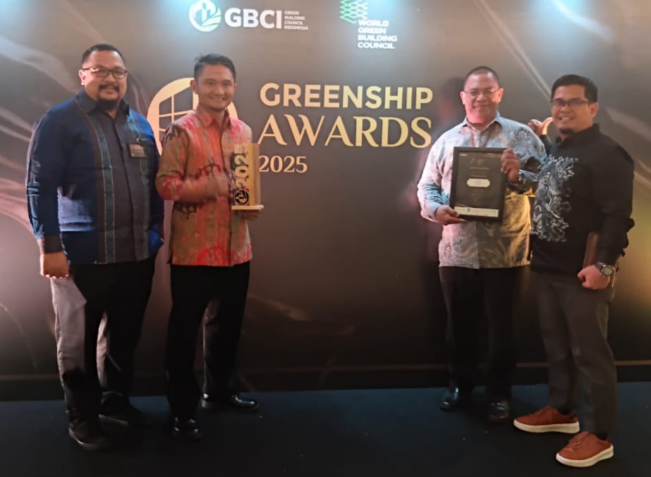 PT PP (Persero) Tbk Raih Penghargaan Greenship Awards 2025  Best Green Contractor Category