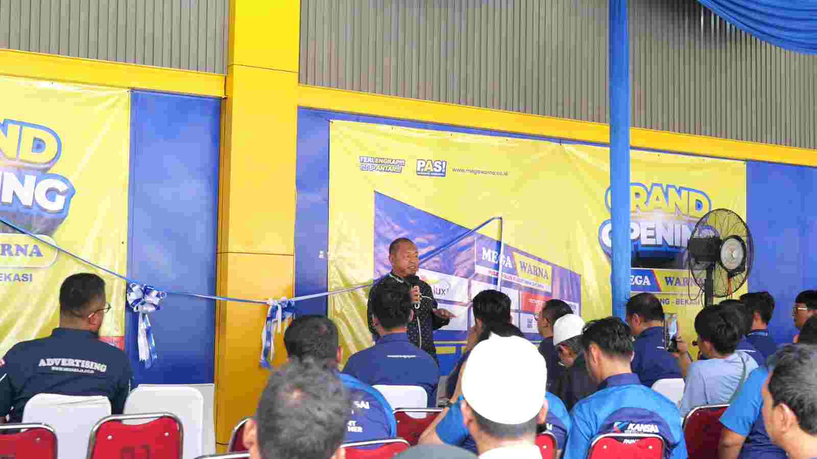 Grand Opening Mega Warna Kalimalang di Bekasi: Hadir sebagai Distributor Cat & Solusi Keindahan Bangunan Terpercaya Grand Opening Mega Warna Kalimalang di Bekasi: Hadir sebagai Distributor Cat & Solusi Keindahan Bangunan Terpercaya