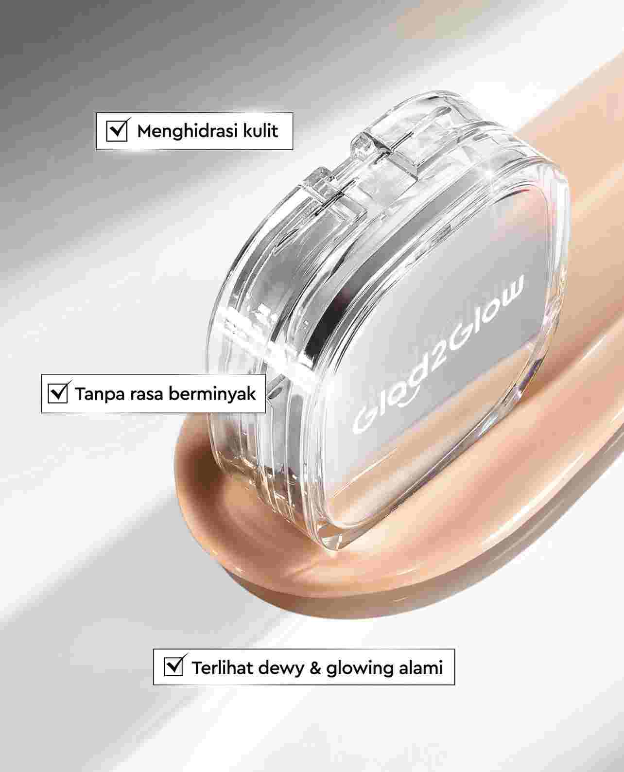 Glad2Glow Luncurkan Perfect Cover Glow Cushion: Glowing & Flawless Seharian dalam Satu Swipe
