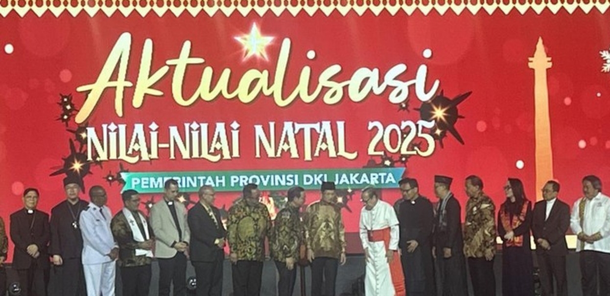 Perayaan Natal DKI Jakarta di Hadiri Oleh Romo Antonius