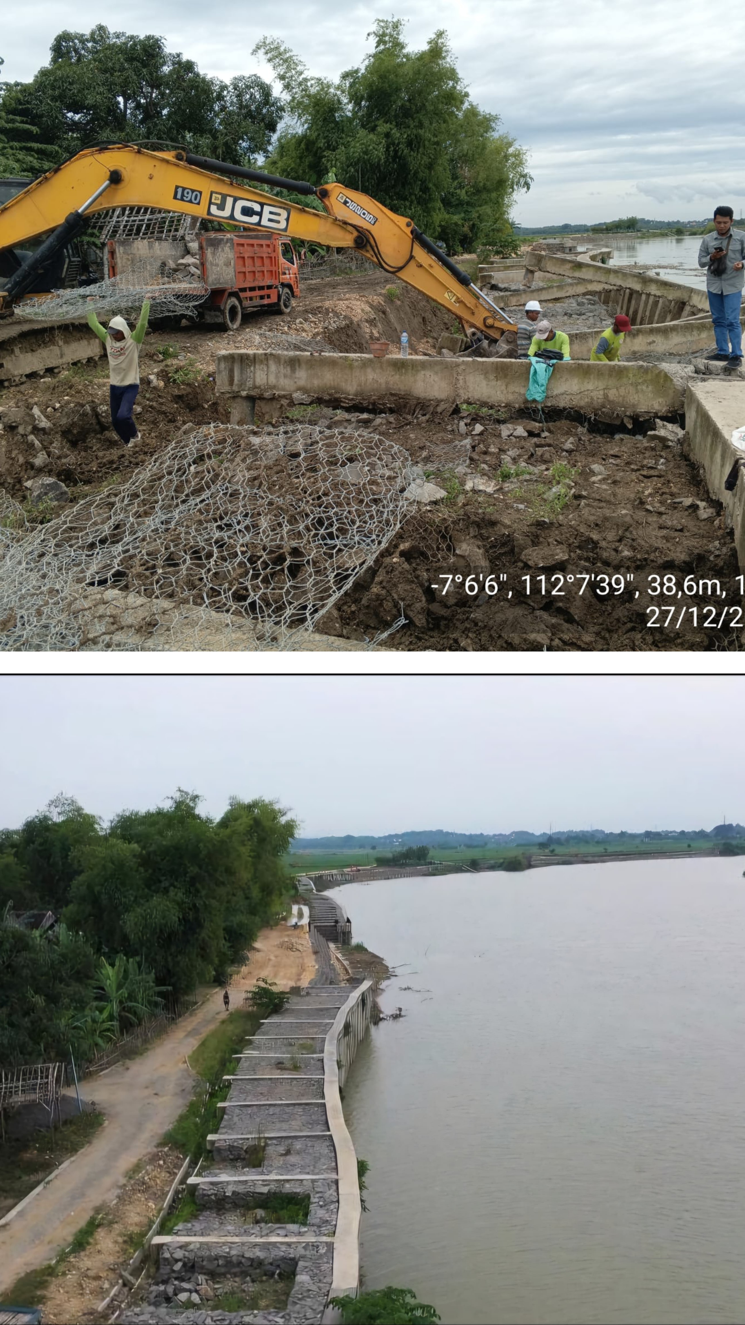 Tanpa Bebani APBD, Perbaikan Proyek Pelindung Tebing Bengawan Solo Dipastikan Optimal