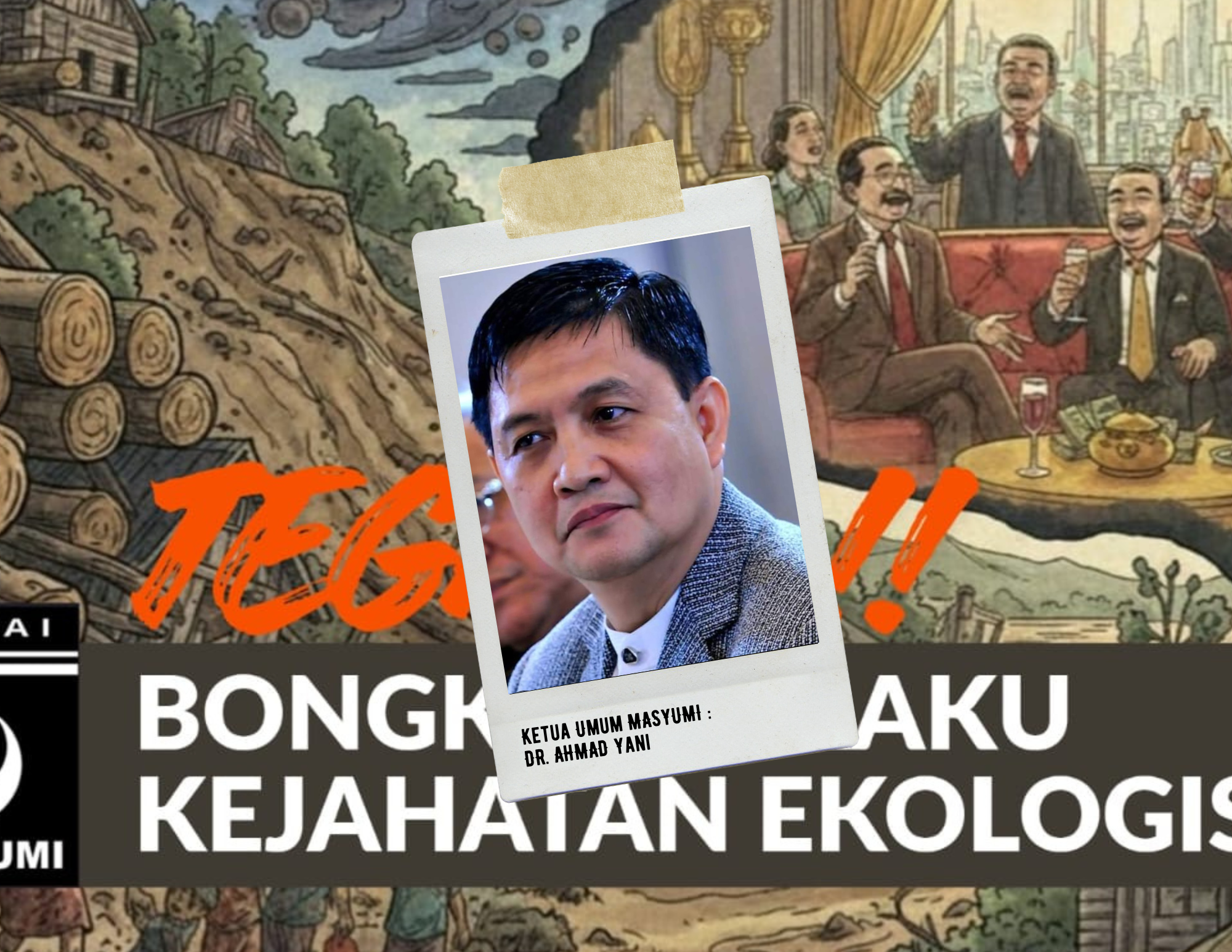 Partai Masyumi Mendesak Presiden Prabowo untuk Membongkar Pelaku Kejahatan Ekologis Partai Masyumi Mendesak Presiden Prabowo untuk Membongkar Pelaku Kejahatan Ekologis