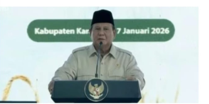 Presiden RI Prabowo Subianto Umumkan Keberhasilan Swasembada Pangan