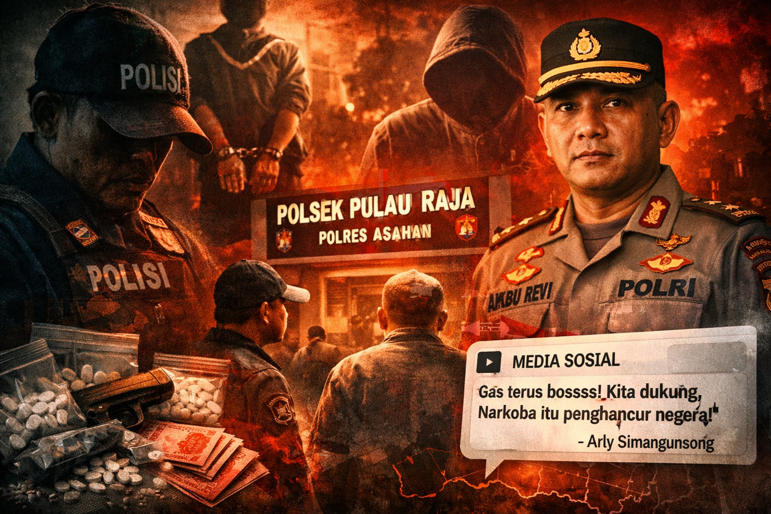 “Sampai Kapan Dibiarkan?” — Dugaan Narkoba di Asahan Berulang, Publik Sindir: Aparat Bekerja atau Sekadar Terlihat Bekerja