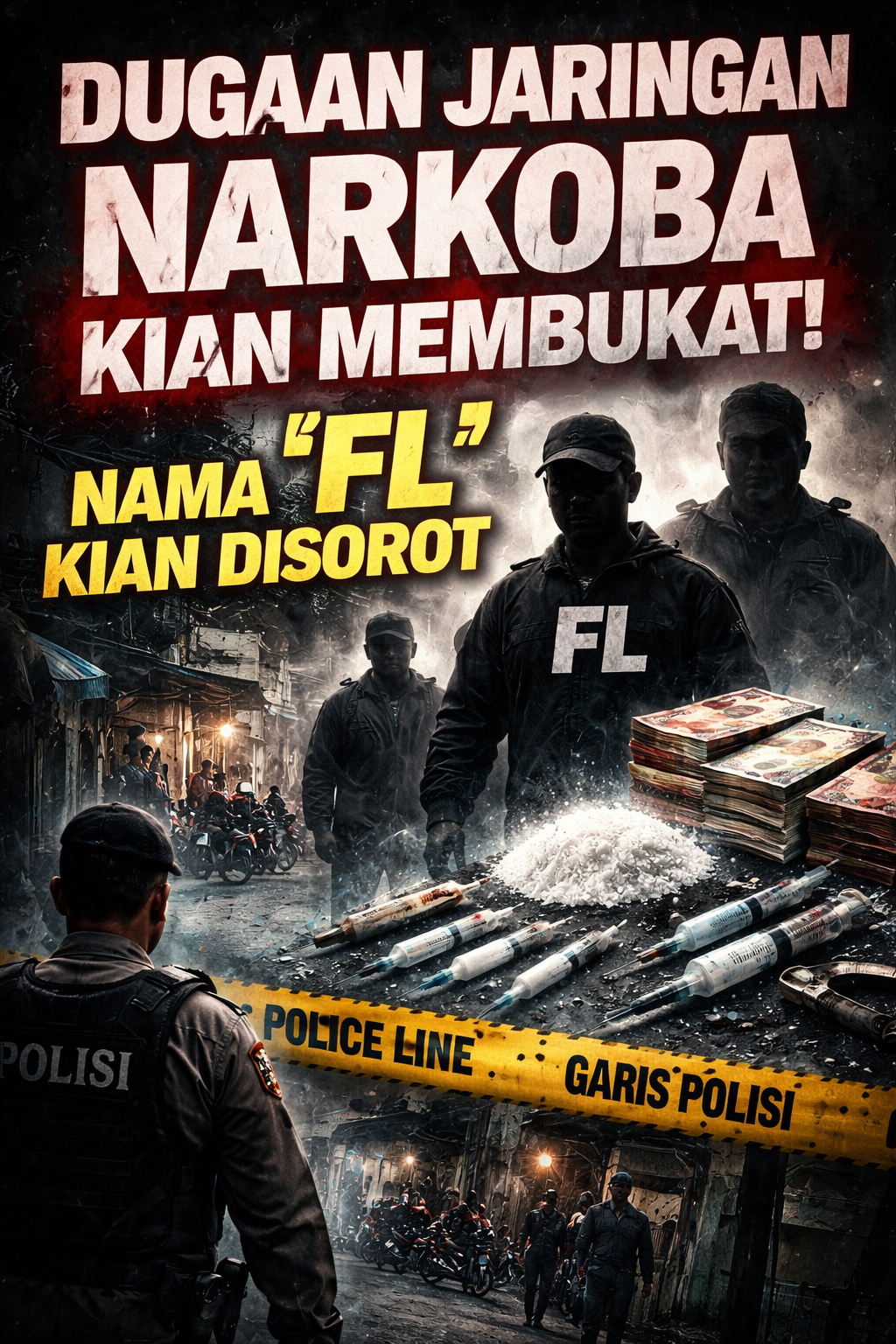 “Kalau Bukan Tak Mampu, Lalu Ada Apa?” — Dugaan Jaringan Narkoba di Pulau Raja Belum Tersentuh, Nama ‘FL’ Disorot Tajam
