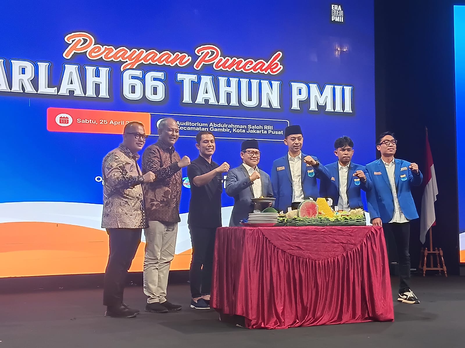 Perayaan Puncak Harlah ke-66 PMII: “Aksi Nyata PMII untuk Indonesia”