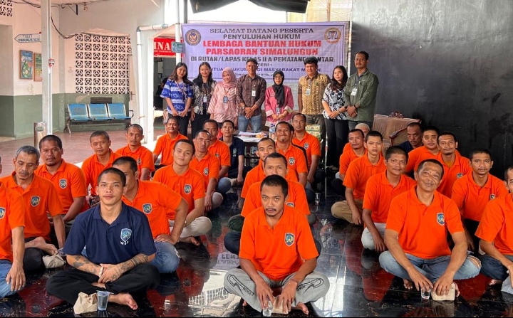 Dari Balik Jeruji, Edukasi Hukum Dihadirkan: LBH Parsaoran Simalungun Turun Langsung ke Lapas