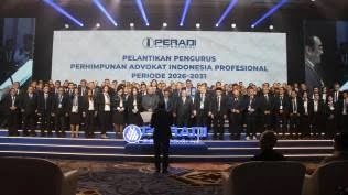 Pengukuhan Pengurus PERADI Profesional 2026 – 2030