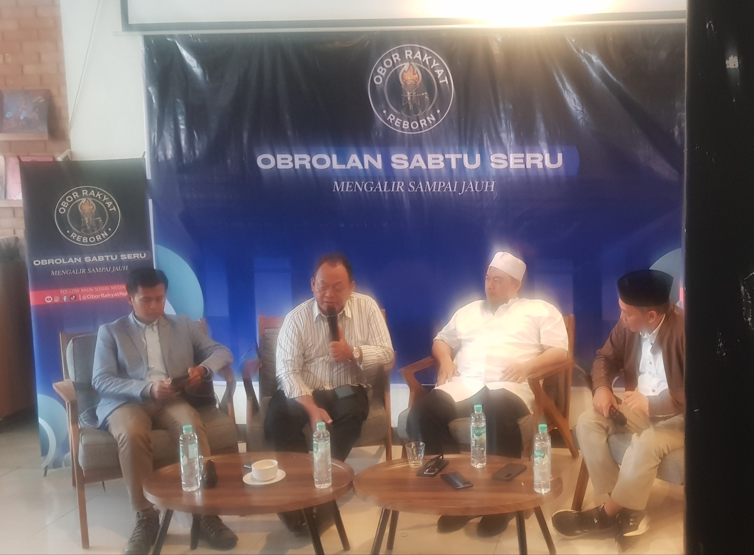 Obor Rakyat Reborn Hadirkan ‘Obrolan Sabtu Seru’ Edisi Perdana: “Antara Prabowo, Teddy dan Amien Rais”