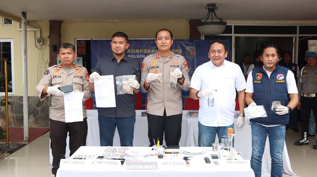 Laporan Warga Jadi Pintu Masuk, Polisi Bongkar Peredaran Sabu di 4 Lokasi