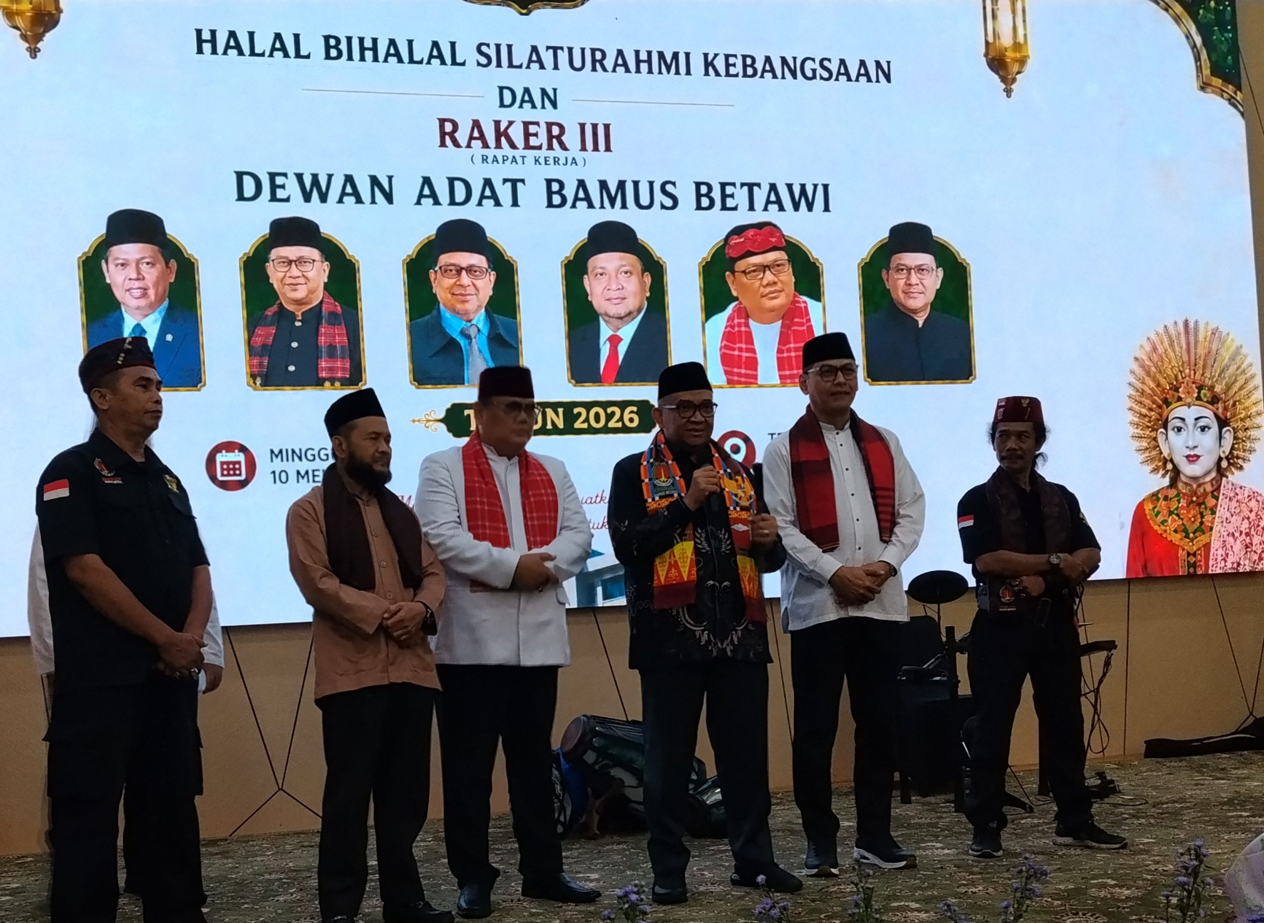 Bamus Betawi Gelar Halal Bihalal & Rakernas 3, Dihadiri Langsung Ketua Eki Pitung