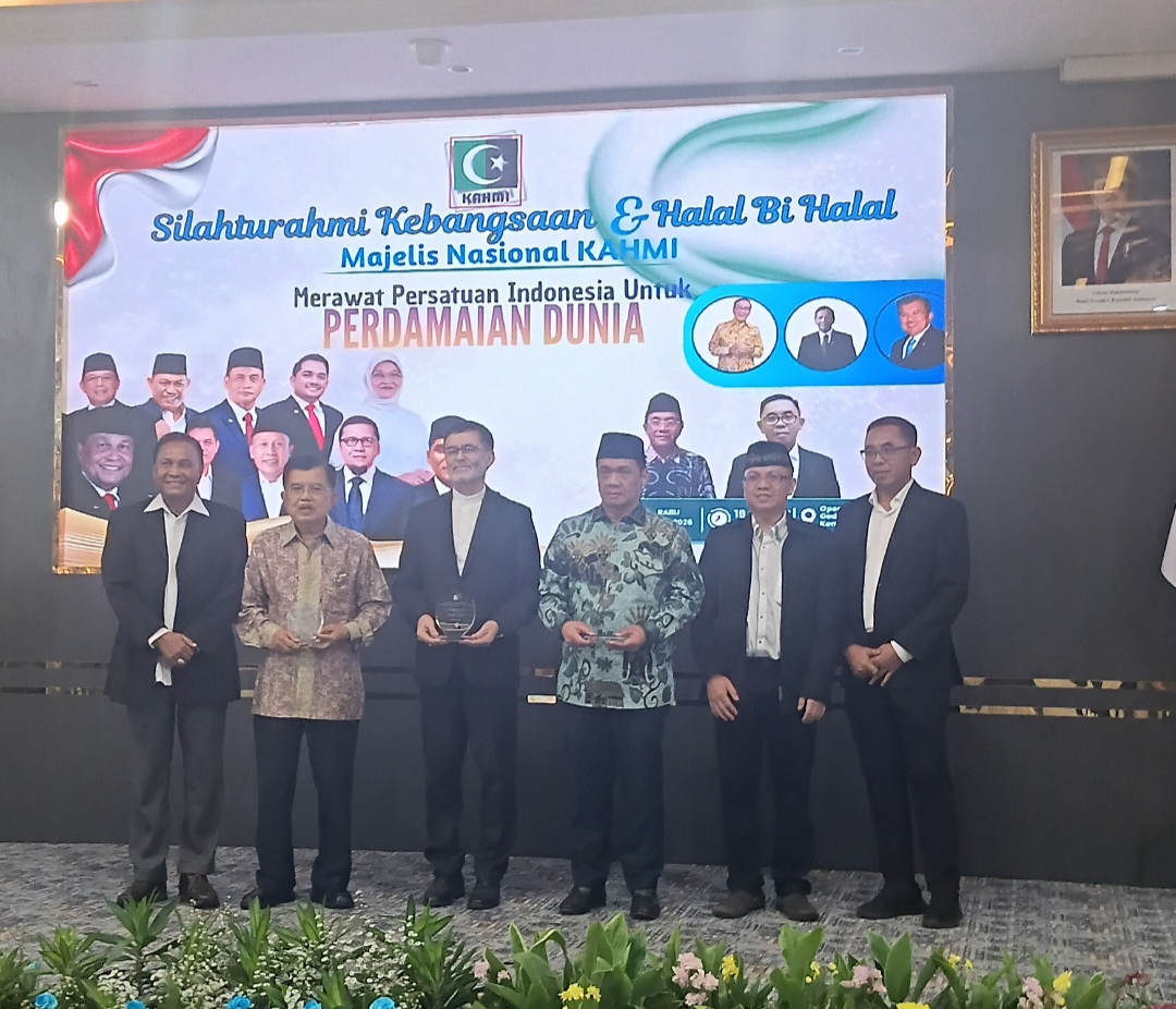 H.M. Jusuf Kalla Hadiri Silaturahmi Kebangsaan dan Halal Bihalal Majelis Nasional Korps Alumni Himpunan Mahasiswa Islam (MN KAHMI) 2026