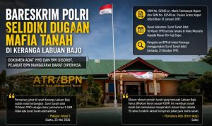 Mafia Tanah Labuan Bajo Mulai Terkuak, Bareskrim Dalami Peran Pejabat BPN dan Tokoh Adat Mafia Tanah Labuan Bajo Mulai Terkuak, Bareskrim Dalami Peran Pejabat BPN dan Tokoh Adat