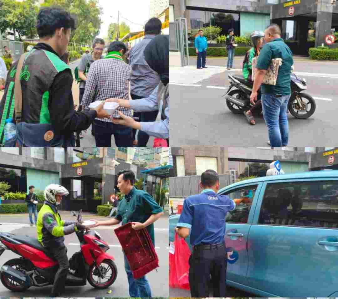 BRI Sudirman 1 Gelar Program Sosial “Jumat Berkah” di Kawasan Sudirman, Kuningan, dan Sekitarnya