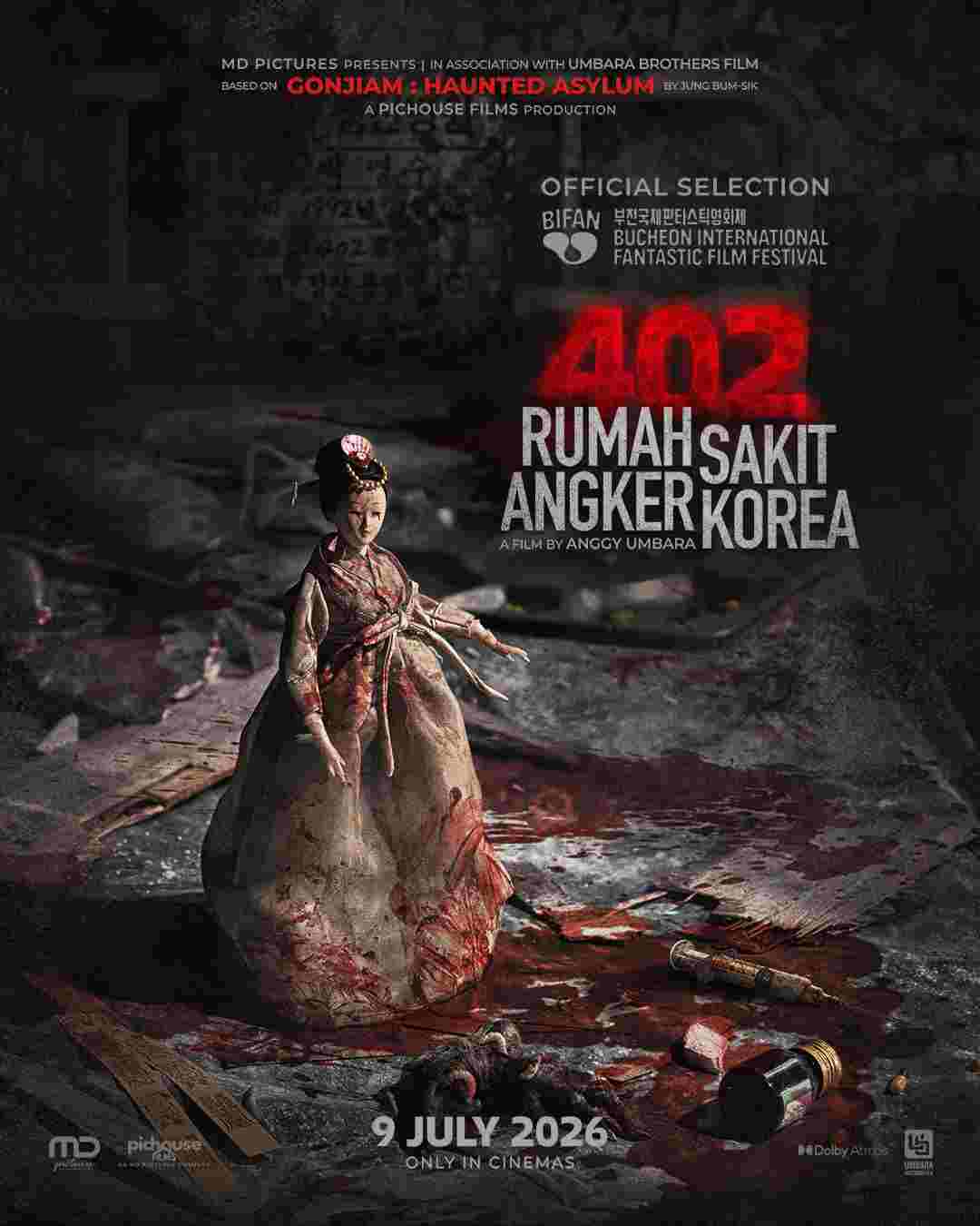 Sukses Menembus Bucheon International Fantastic Film Festival (BiFan) 2026, MD Pictures Rilis Final Poster & Trailer “402 Rumah Sakit Angker Korea”: Ketika Mistis Lokal Meneror Koridor Dunia