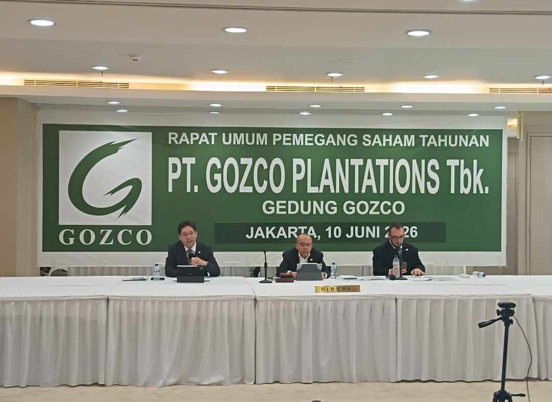 PT.Gozco Plantations Tbk Telah Mengalokasikan Belanja Modal (capital expenditure/capex) Sebesar Rp161 miliar Pada Tahun 2026 Untuk Mendukung Pengembangan dan Peningkatan Produktivitas Perkebunan Serta Penguatan Aset Operasional Perusahaan