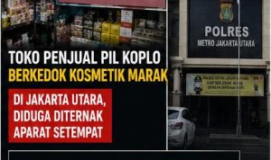 Peredaran Pil Koplo Berkedok Toko Kosmetik Kian Terbuka, Warga Curiga Ada Pembiaran Sistematis Peredaran Pil Koplo Berkedok Toko Kosmetik Kian Terbuka, Warga Curiga Ada Pembiaran Sistematis