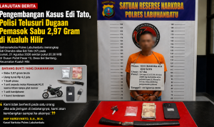 Tak Berhenti di Penangkapan Edi Tato, Satresnarkoba Polres Labuhanbatu Kembangkan Perkara hingga Dugaan Pemasok Sabu
