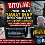 Demi Kelancaran Operasi Kaki, PBHN Akan Ajukan Permohonan ke BNN Terkait Warga Binaan Rehabilitasi