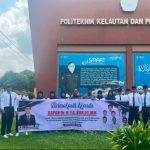 Mahasiswa Nelayan Bentangkan Spanduk Apresiasi untuk T.A. Khalid di Politeknik KKP