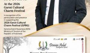 Piagam Penghargaan DAKG untuk Bangsawan Diraja Nusantara Khairan Husaini dalam Gebyar Pesona Budaya Garut 2026 Piagam Penghargaan DAKG untuk Bangsawan Diraja Nusantara Khairan Husaini dalam Gebyar Pesona Budaya Garut 2026