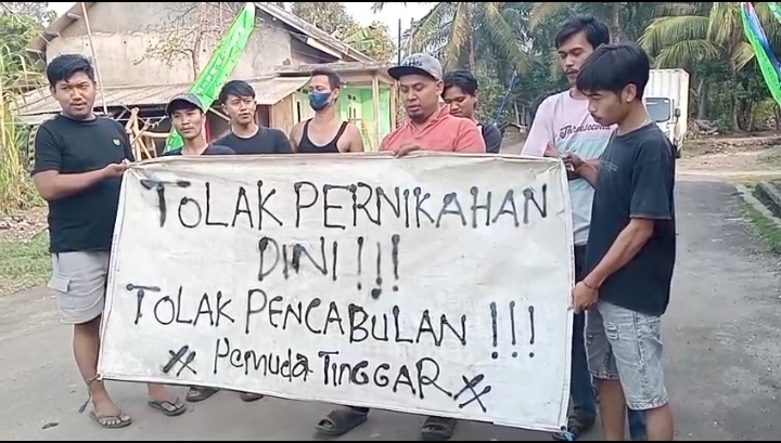 Tolak Pencabulan dan Pernikahan Dini, Pemuda Tinggar Minta Polda Banten Tegakkan Hukum