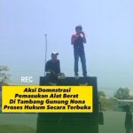 Tiga Ekskavator Kembali Ditemukan di Lokasi Penertiban, LMND–GMPRI Buru Minta Polda Maluku Bertindak Tegas