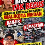 WRC Sumut Soroti Kinerja Walikota Medan : “Banjir dan Macet Masih Jadi PR Besar”