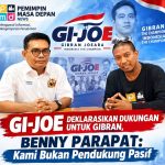 GI-JOE Deklarasikan Dukungan untuk Gibran, Benny Parapat: Kami Bukan Pendukung Pasif