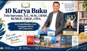 Trio Suryono Persembahkan 10 Karya Buku Inspiratif untuk Kemajuan Dunia Korporasi dan Energi di PT PLN