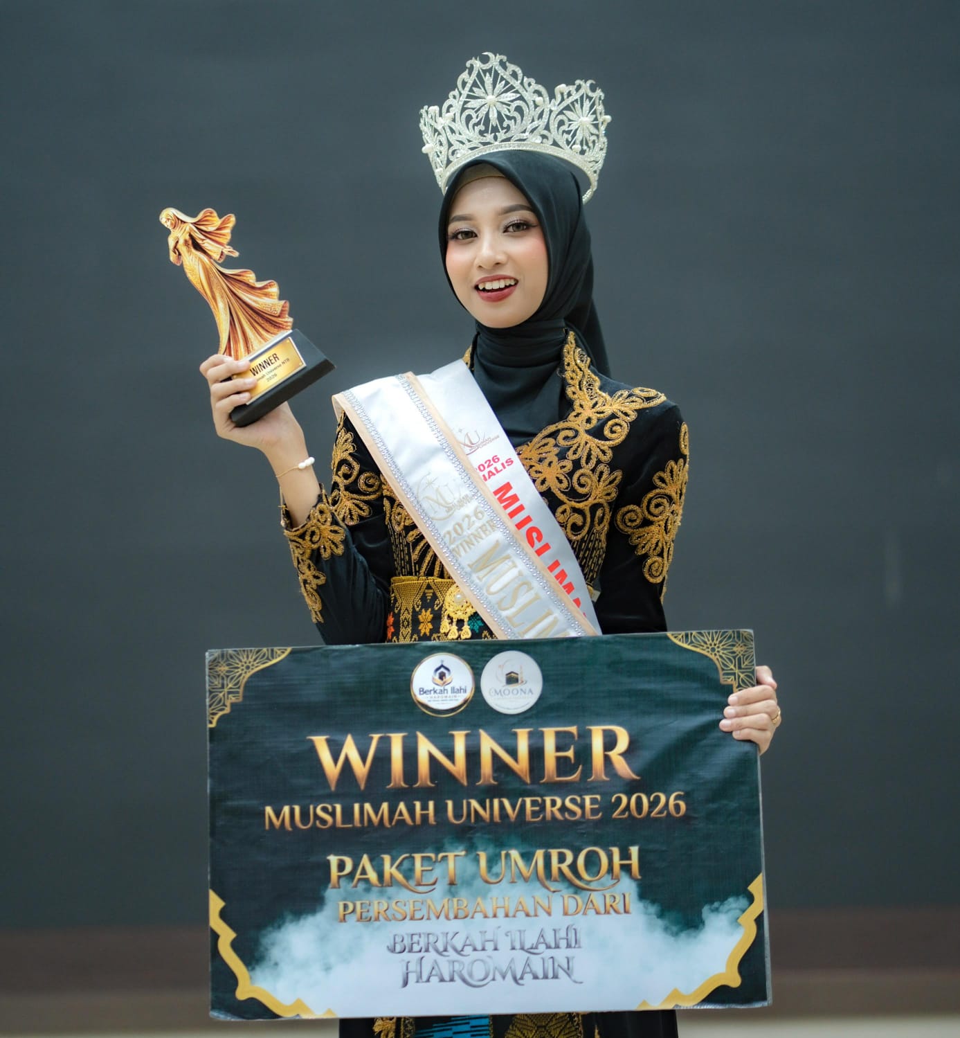Raden Roro Ratu Zahra Afifa Soesetio “Model Asal Mataram Peraih Winner Muslimah Universe 2026”