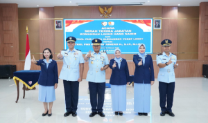 Pimpin Sertijab Danlanud HNM, Pangkodau I Menitipkan Laksanakan Tugas Sepenuh Hati, Ridho, dan Ikhlas