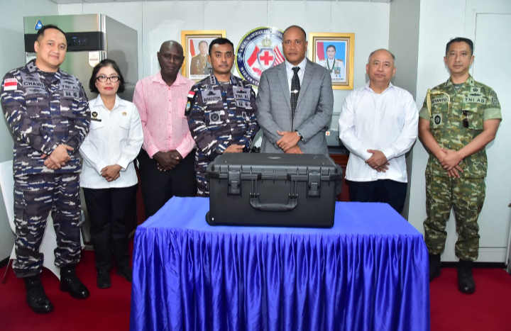 PERERAT PERSAHABATAN DAN DIPLOMASI KEMANUSIAAN, SATGAS PORT VISIT 2026 DISAMBUT HANGAT DI KEPULAUAN SOLOMON
