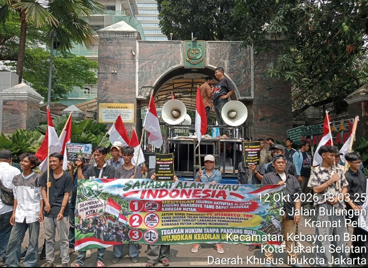 Ada Papan Larangan, Sahabat Alam Hijau Desak Aktivitas PT. Ifishdeco di Wadunggo Dihentikan Sementara